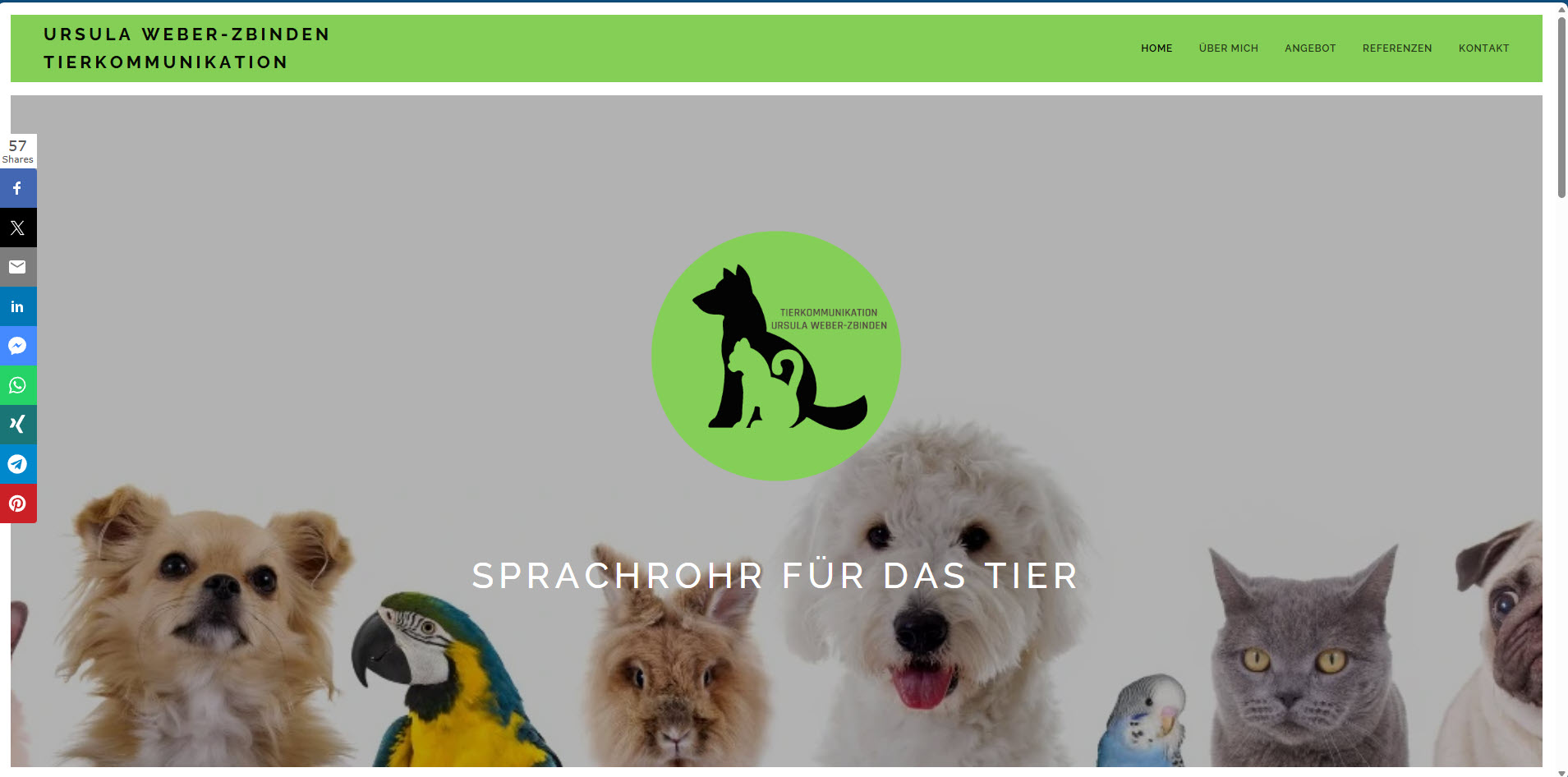Tierkommunikation Ursula Weber Zbinden